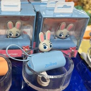 Zootopia Judy Hopps Docking Travel Battery USB C 8 Pin 5000 mAh